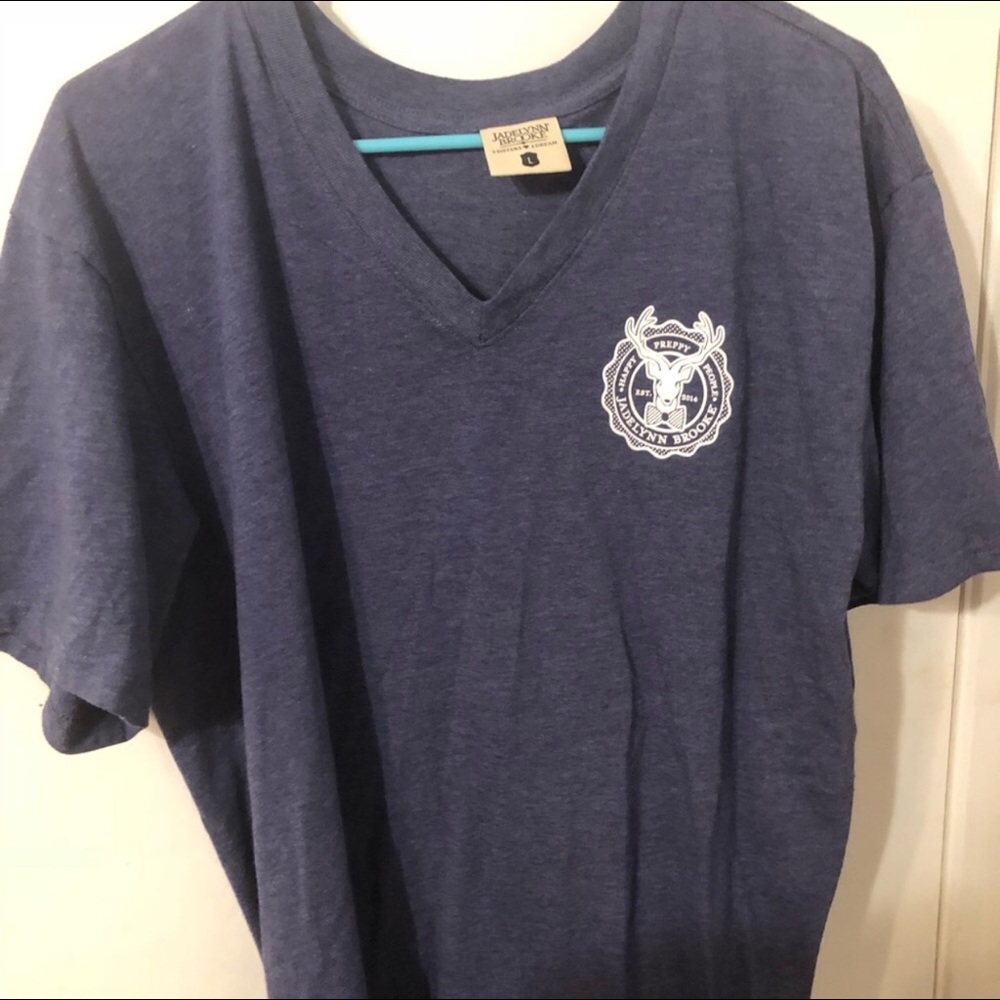 Jadelynn Brooke comfortable preppy tee
